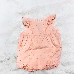 Janie & Jack baby girl romper